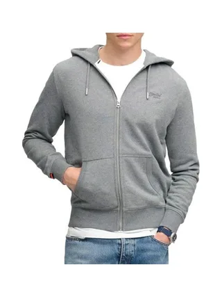 Sweat Gris Clair Homme Superdry Essential 1