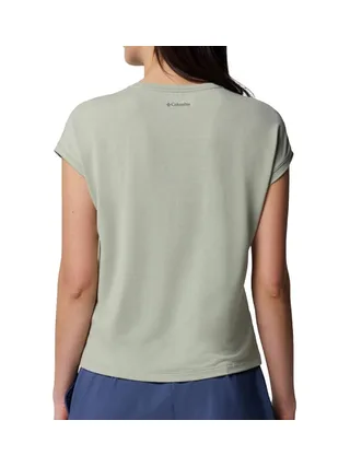 T-Shirt Vert Femme Columbia Boundless Trek 2