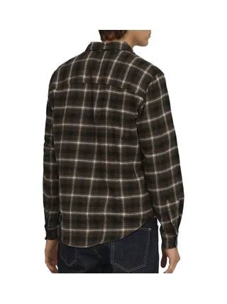 Chemise à carreaux Marron Foncé Homme Jack & Jones Flannel 2