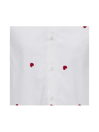 Chemise Blanche/Rouge Fille Kids ONLY Koglina 3