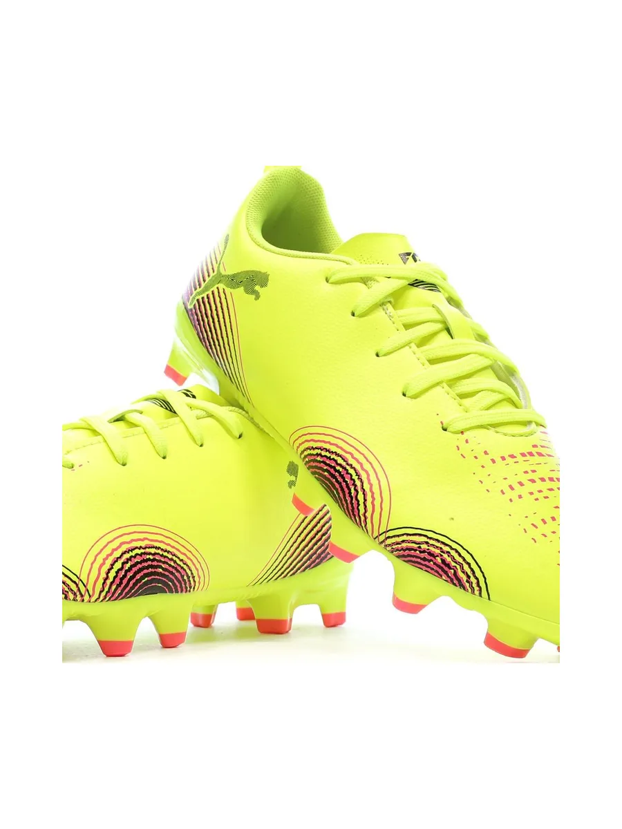 Baskets Jaune Garçon Puma Future 8 Play Fg/ag Jr 8