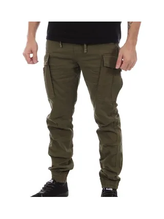Pantalon Cargo Kaki Homme Schott Relax 1