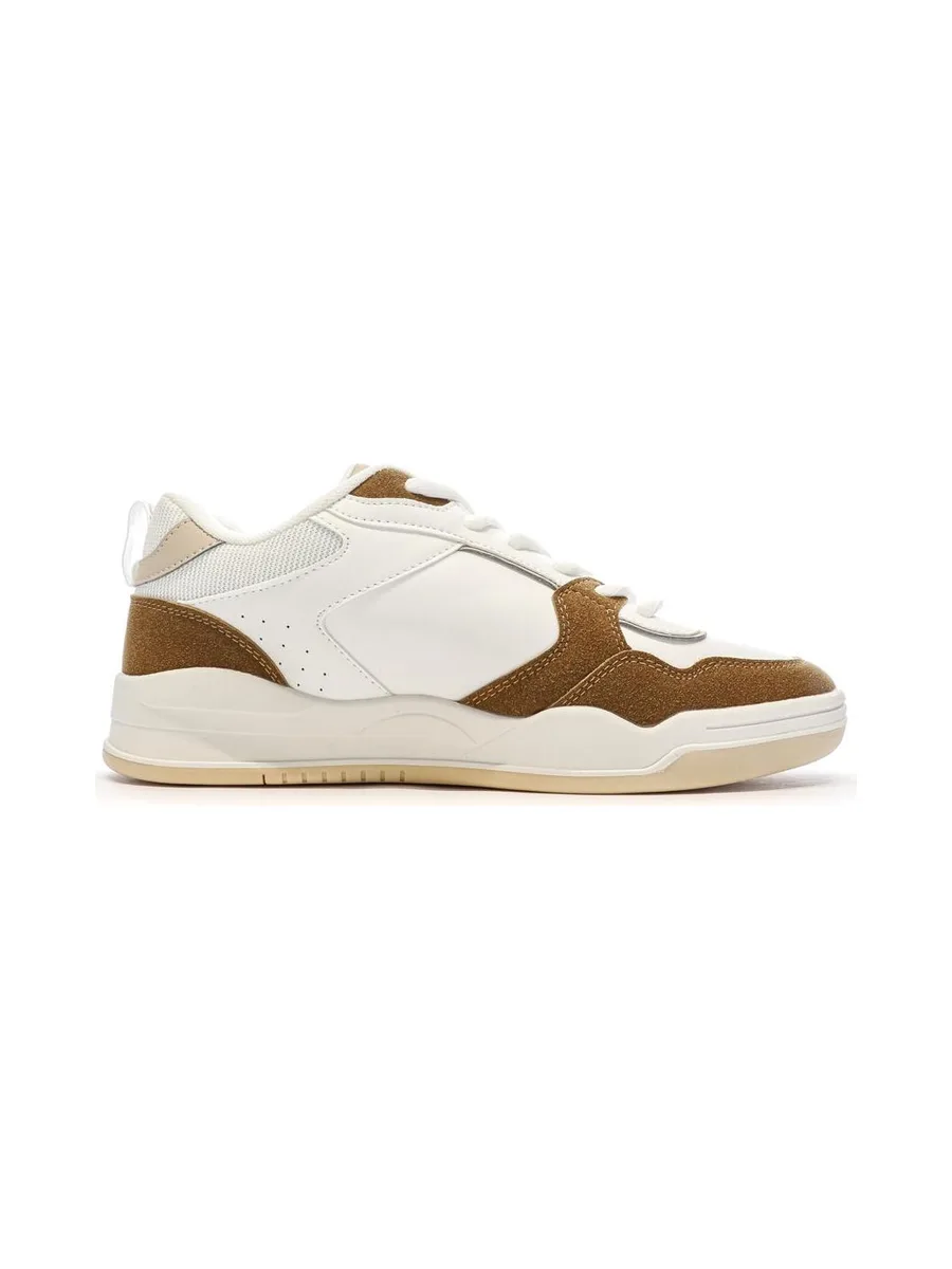 Baskets Blanches/Beiges/Camel Homme Umbro Tywen 3