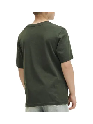 T-shirt Kaki Garçon Jack & Jones Jestar 2