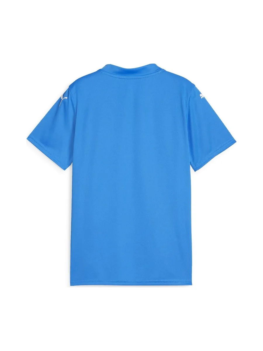 Maillot de football Bleu Turquoise Garçon Puma Teamglory Jersey Jr 3