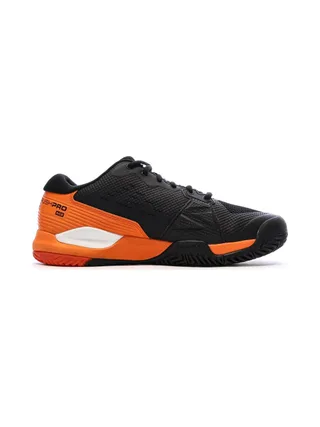 Baskets Noires/Oranges Homme Wilson Rush Pro 2
