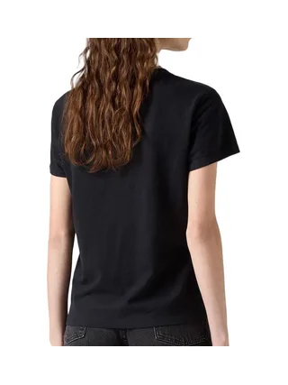 T-Shirt Noir Femme Levi's Perfect Blacks 39185 2