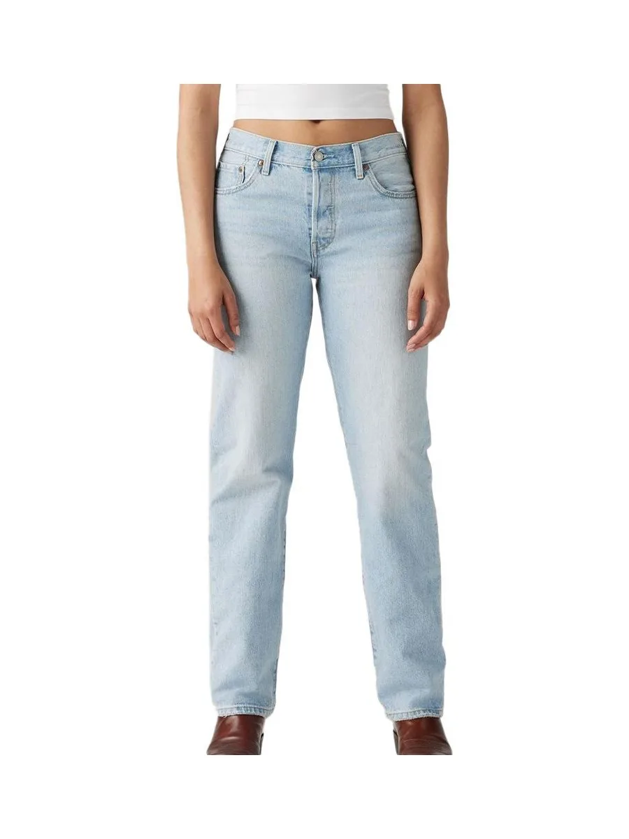 Jean 501 90s Bleu Clair Femme Levi's 2