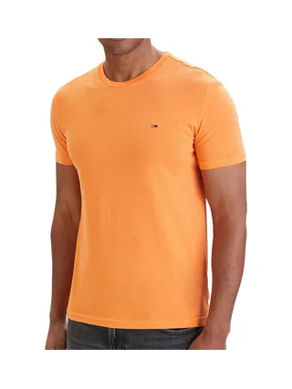 T-shirt Orange Homme Tommy Hilfiger Tjm X Slim Jaspes 1 1