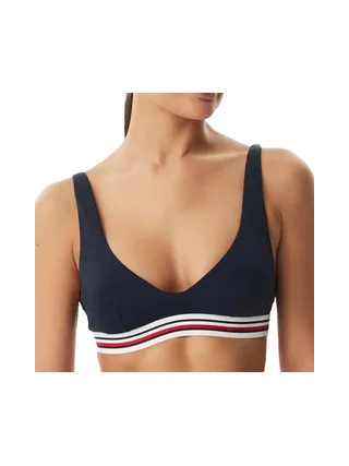 Haut de bikini Marine Femme Tommy Hilfiger Stripe 1