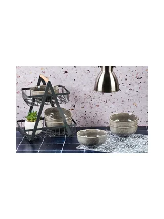 Bol STELLAR Ø14cm - 6 pièces - Gris béton 8