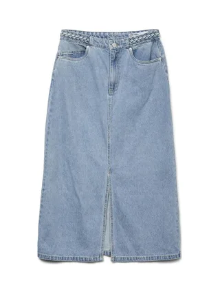Jupe Longue Jean Bleu Femme Vero Moda Veri 2