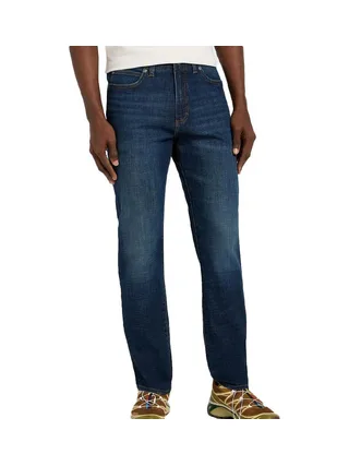Jean Slim Fit Bleu Foncé Homme Lee Andover 1