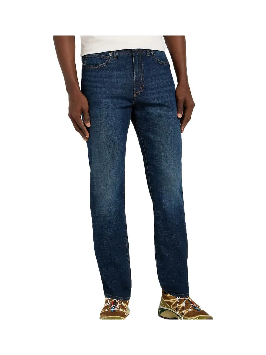 Jean Slim Fit Bleu Foncé Homme Lee Andover 2