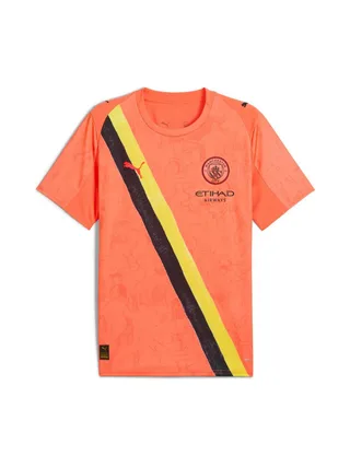 Manchester City Maillot de Gardien Orange Homme Puma Kidsuper 1