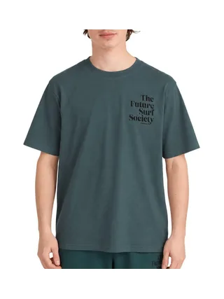 T-Shirt Vert Homme O'Neill The Future Surf Society 1