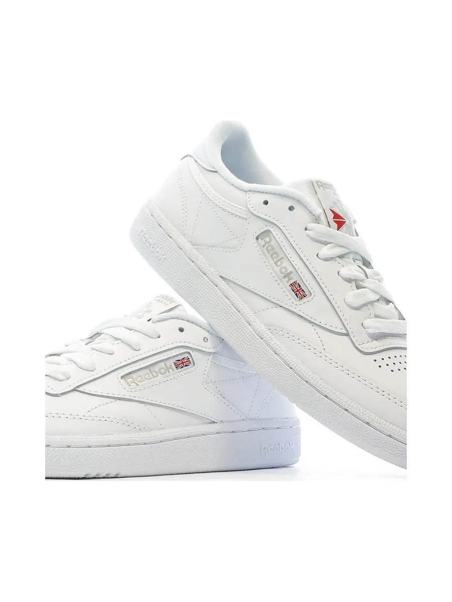 Baskets Blanches Femme Reebok Club C 85 8
