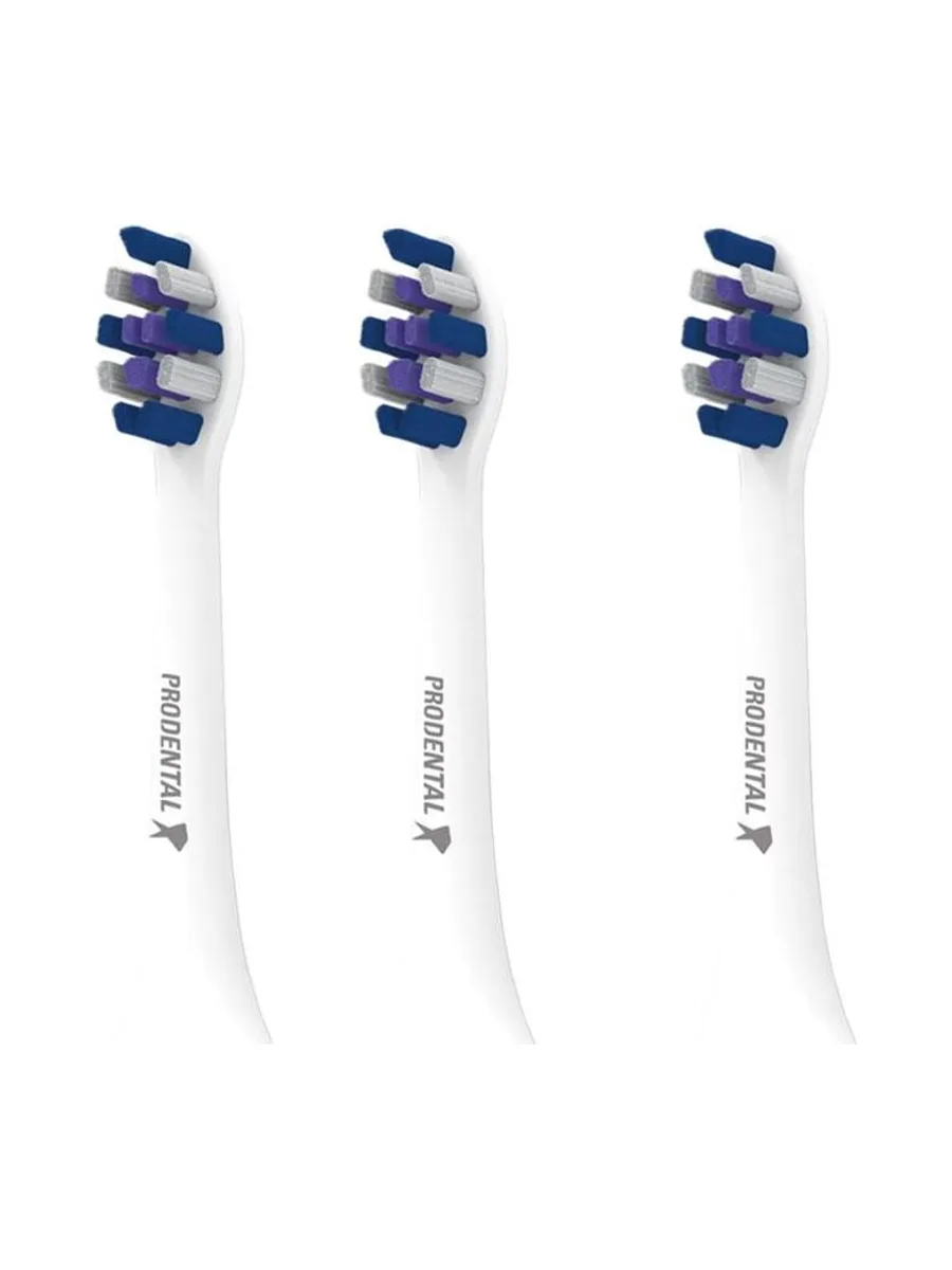 x3 Brossettes de Rechange Prodental Gum Action 1