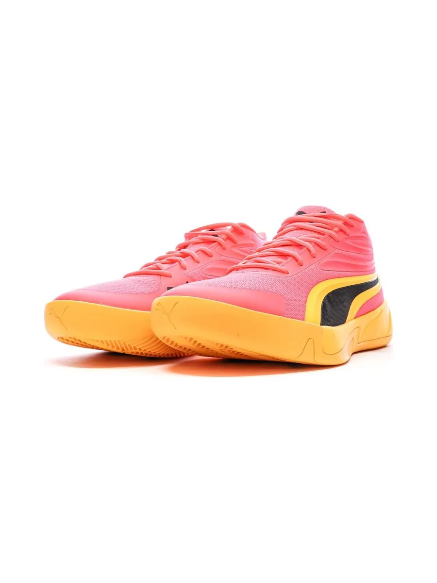 Chaussures de Basketball Roses/Oranges Homme Puma Court Pro 6