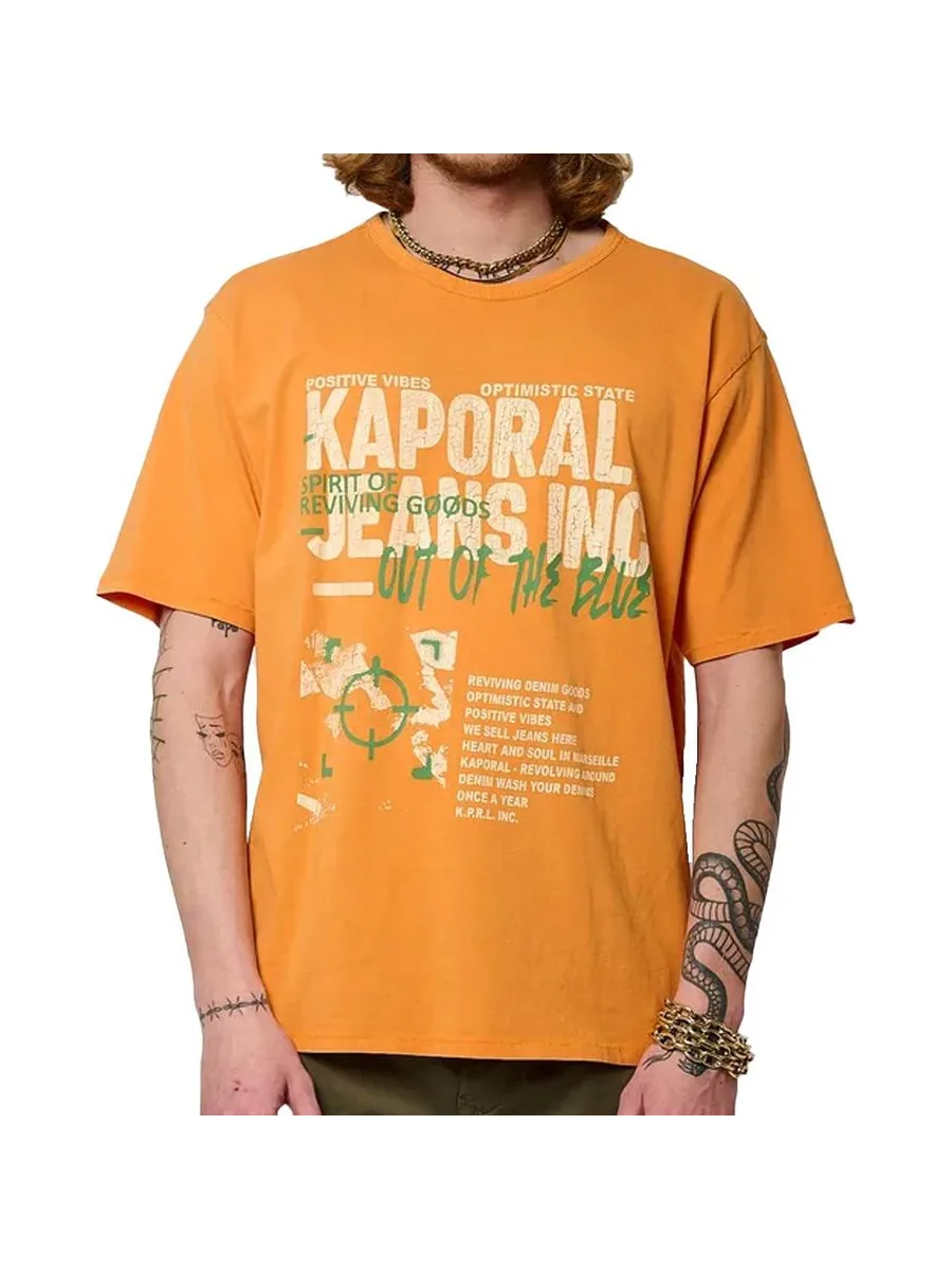 T-Shirt Orange Homme Kaporal BELEM 2
