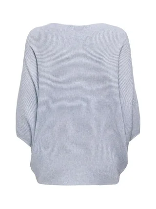 Pull Bleu Clair manches 3/4 Femme JDY New Behave 2