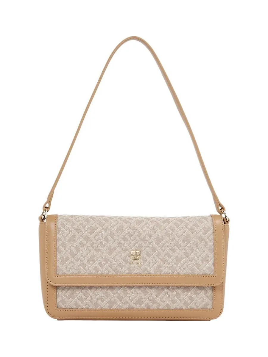 Sac à Bandoulière Beige/Camel Femme Tommy Hilfiger Crossove 2