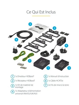 HDMI Over Single Cat 5 Extender - 4K 10