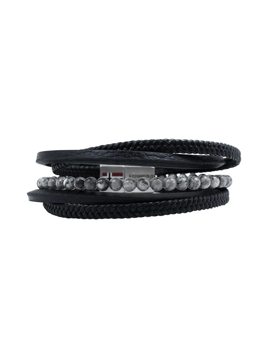 Bracelet Noir Geographical Norway 315124 2