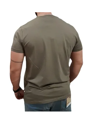 T-shirt Kaki Homme Pepe Jeans Original Basic 2