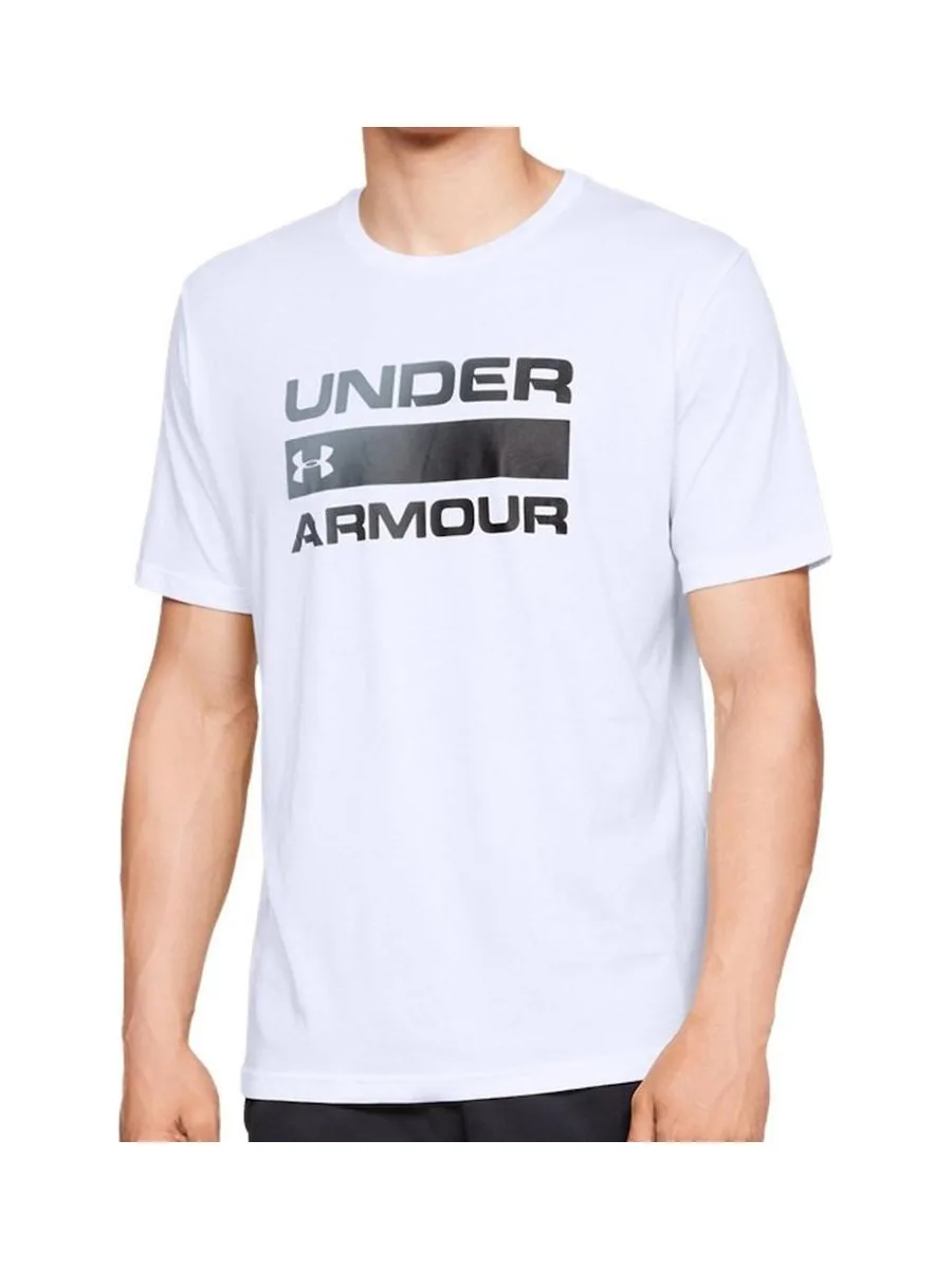 T-shirt Blanc Homme Under Armour Team Issue 2