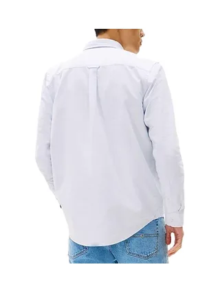 Chemise Bleu Clair Homme Tommy Hilfiger Oxford 2