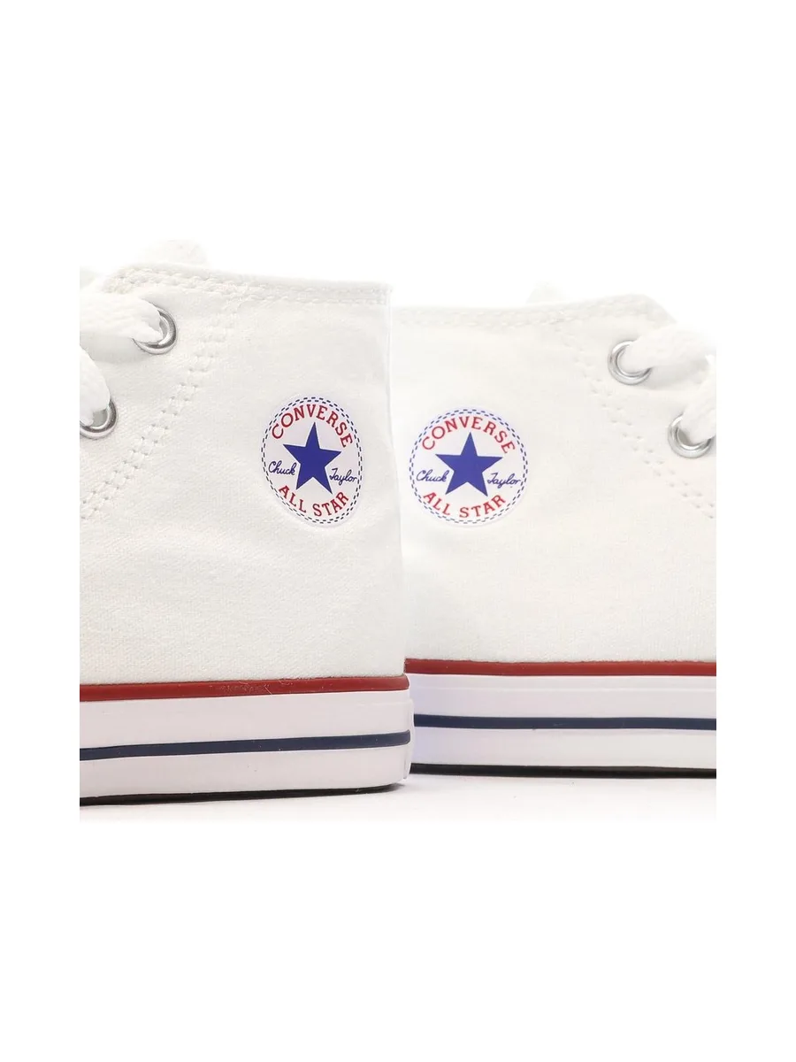 Baskets Blanches Garçon/Fille Converse Chuck Taylor All Star 7J253C 8