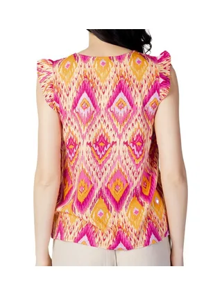 T-Shirt Rose/Orange Femme Only Alma Life 2
