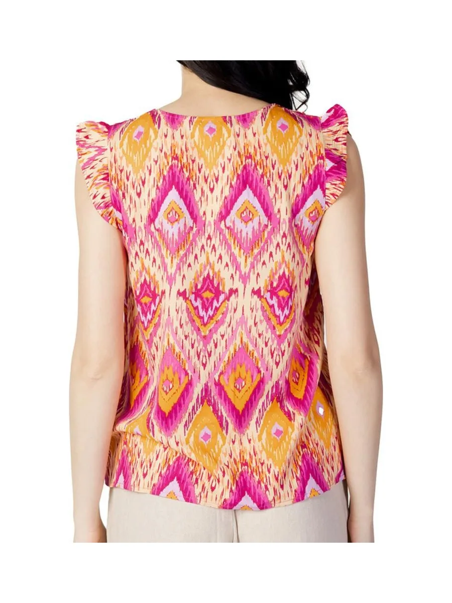 T-Shirt Rose/Orange Femme Only Alma Life 3