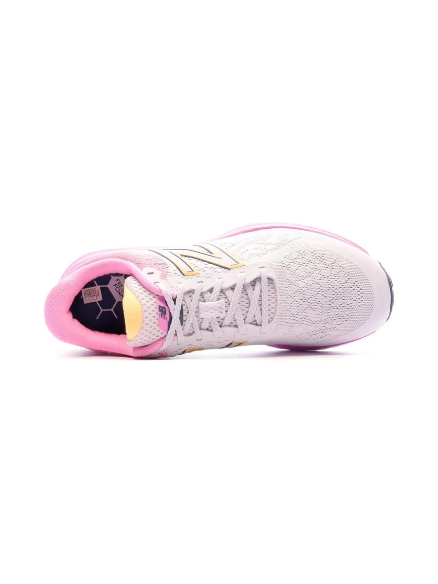 Chaussures de running Blanc/Rose Femme New Balance W680 5