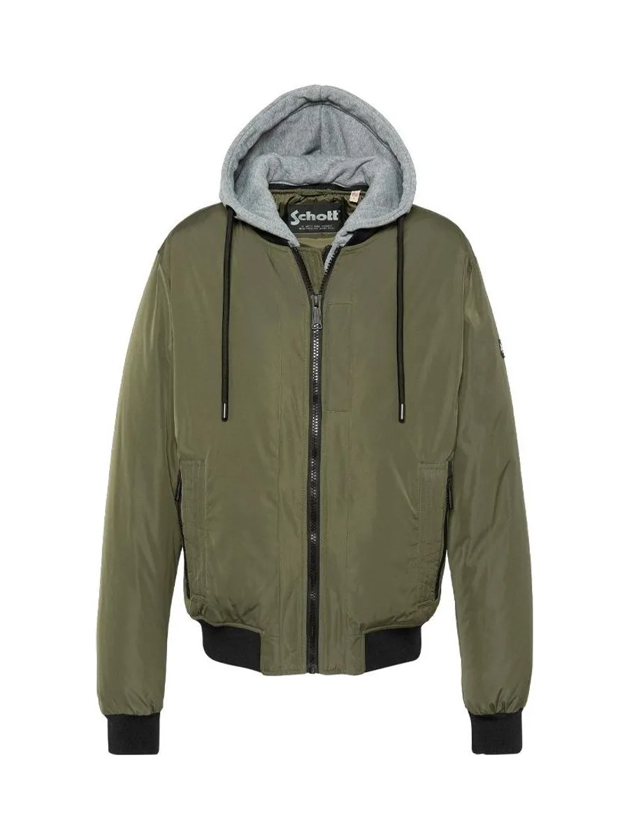 Blouson Kaki Schott Pastron Amovible 2