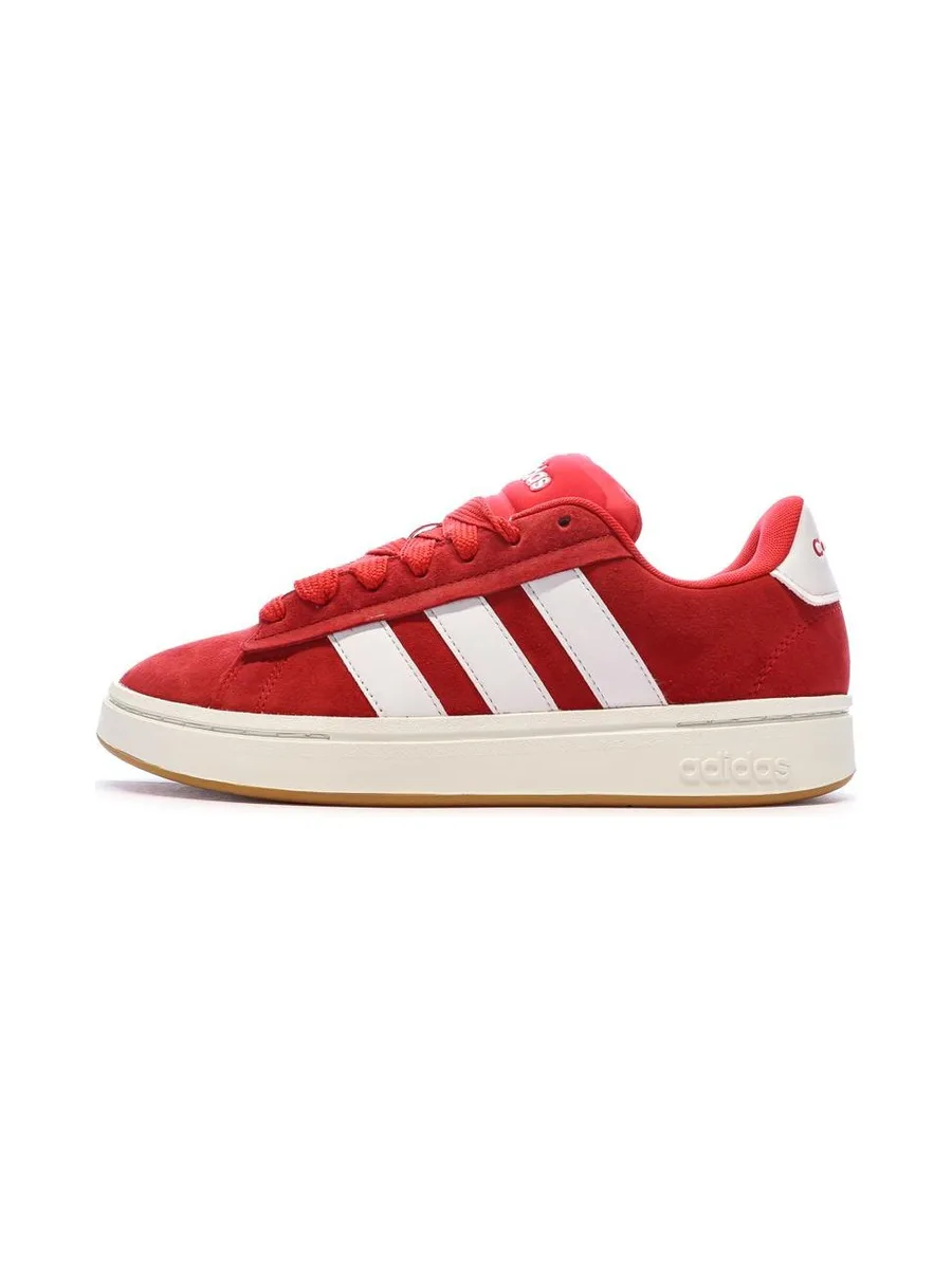 Baskets Rouges Femme Adidas Grand Court Alpha 2