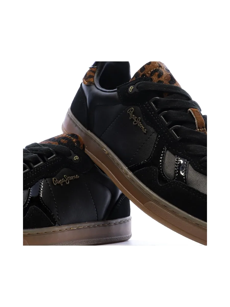 Baskets Noires Femme Pepe jeans Ball Night 8