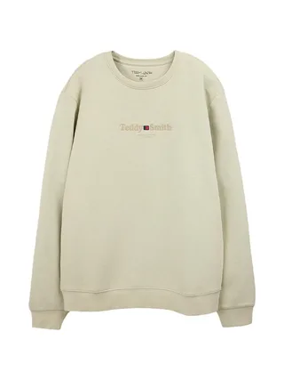 Sweat Beige Homme Teddy Smith Sim 1