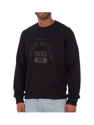 Sweat Noir Homme Diesel Felpa9XX 1