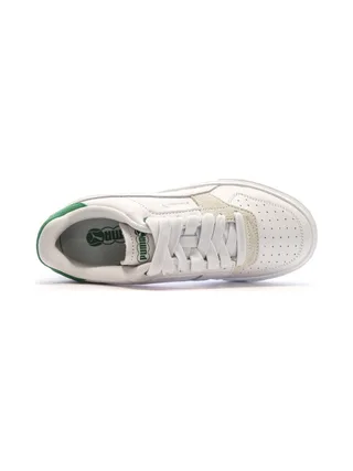 Baskets Blanches/Vertes Femme Puma Cali Court 4