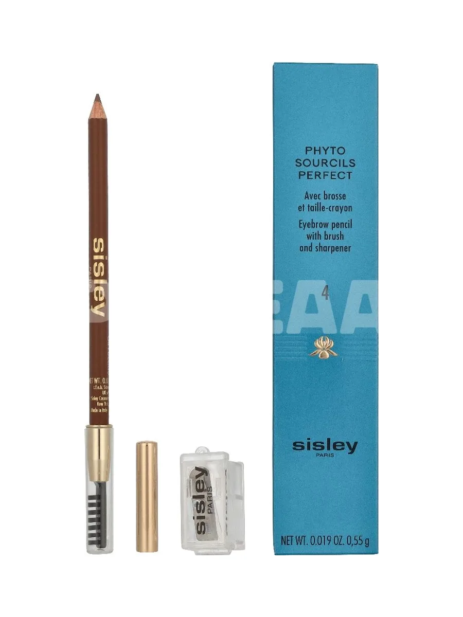 Sisley Phyto Sourcils Perfect Eyebrow Pencil 0.6g - #04 Cappuccino - With Brush And Sharpener 1