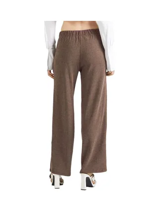 Pantalon Fluide Marron Femme Vero Moda Luna 2