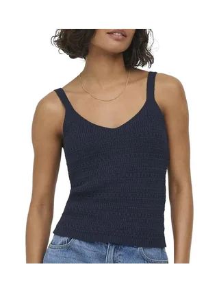 Débardeur Marine Femme Jdy Tropica 1