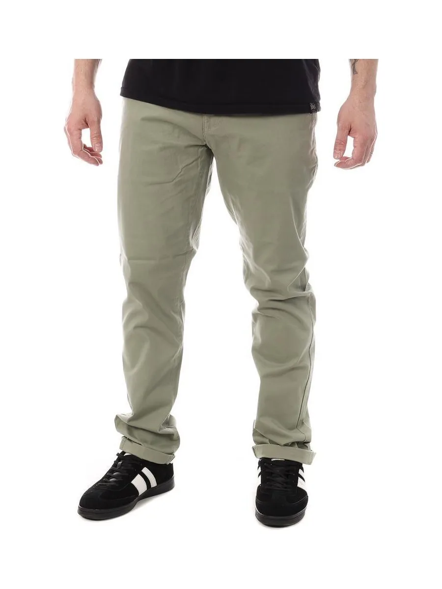 Pantalon Chino Vert Homme Paname Brothers Costa1 2