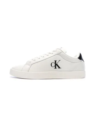 Baskets Blanches/Noires Homme Calvin Klein Jeans 3 Cupsole 1