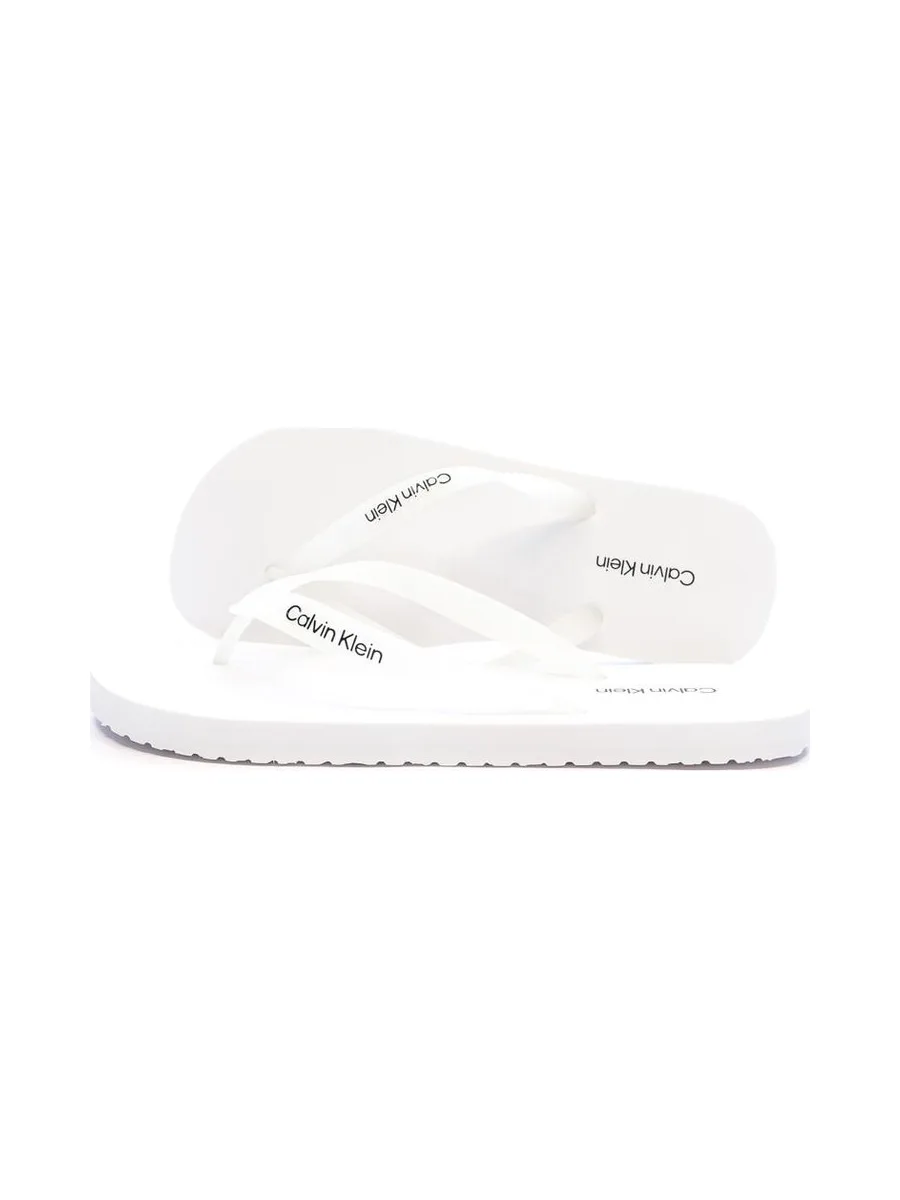 Tongs Blanches Homme Calvin Klein Jeans Beach Thong 2