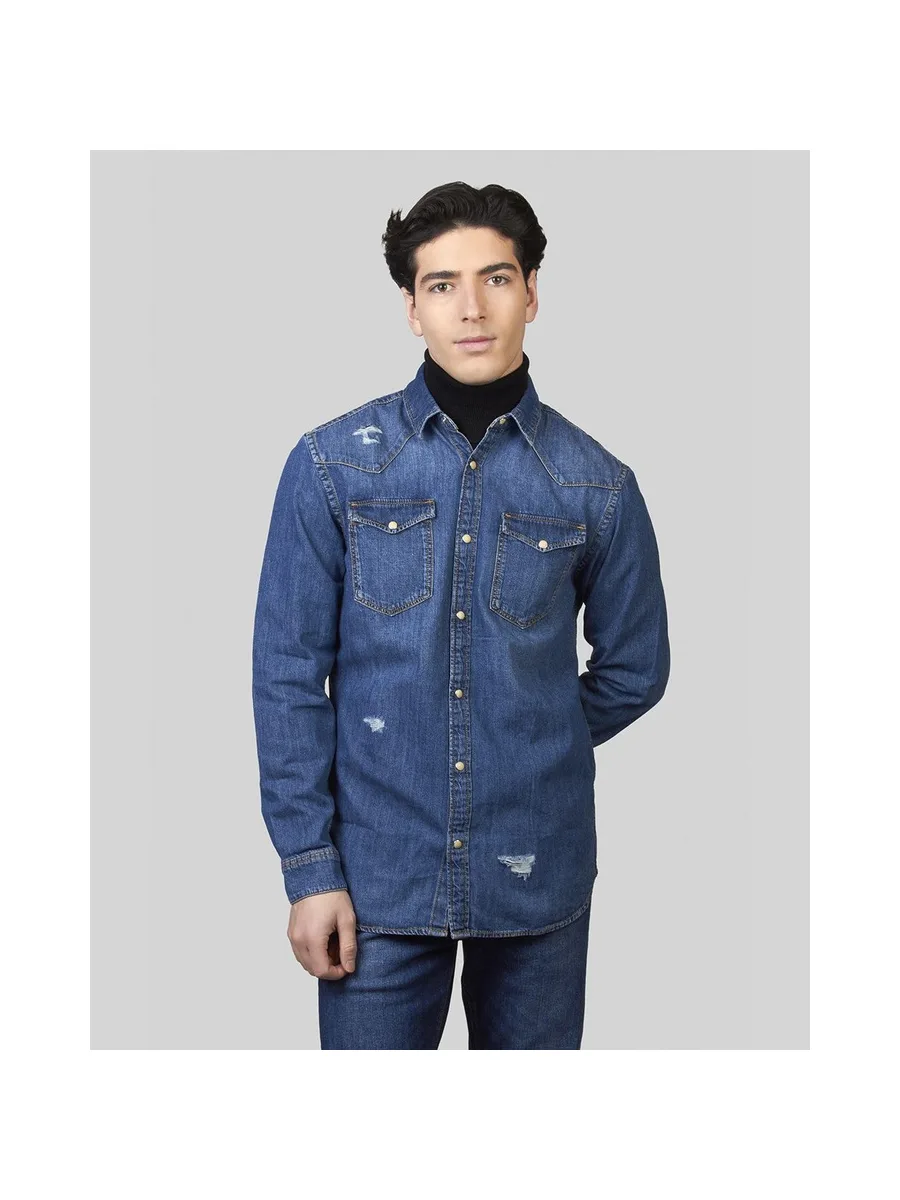 Chemise en jean JACK&JONES 12188543 5