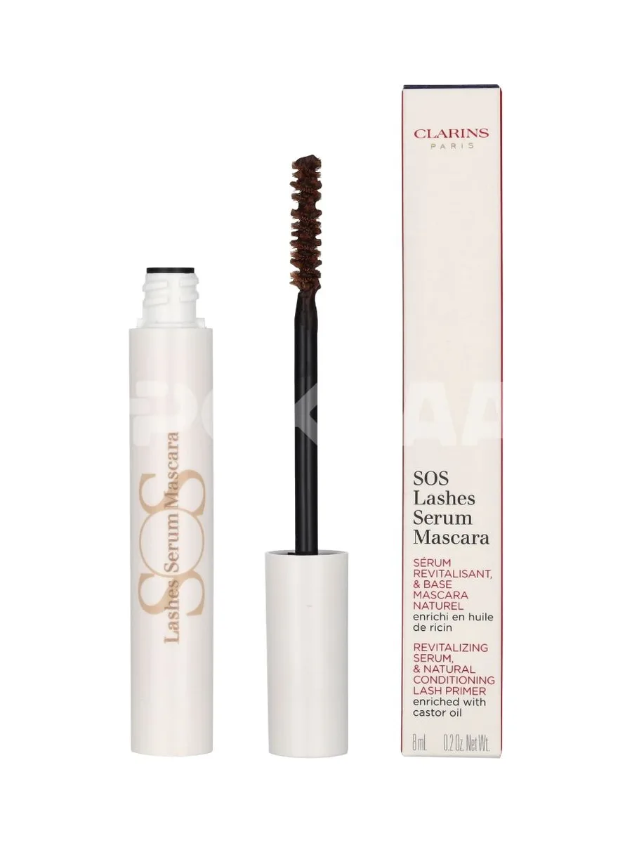 Clarins SOS Lashes Serum Mascara 8ml - Caramel 1