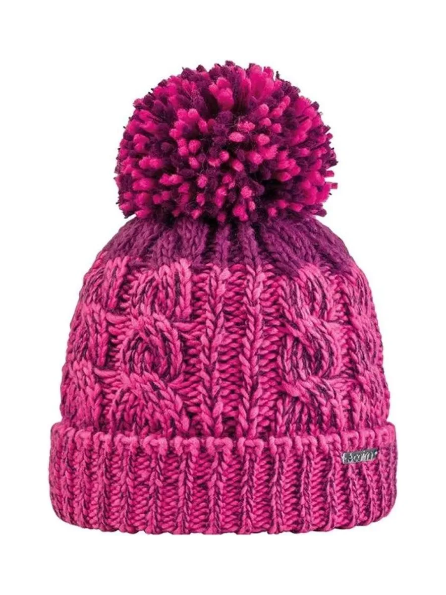 Bonnet Rose à Pompon Femme Cairn Eleonore 2
